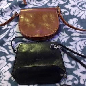 Italian leather purse